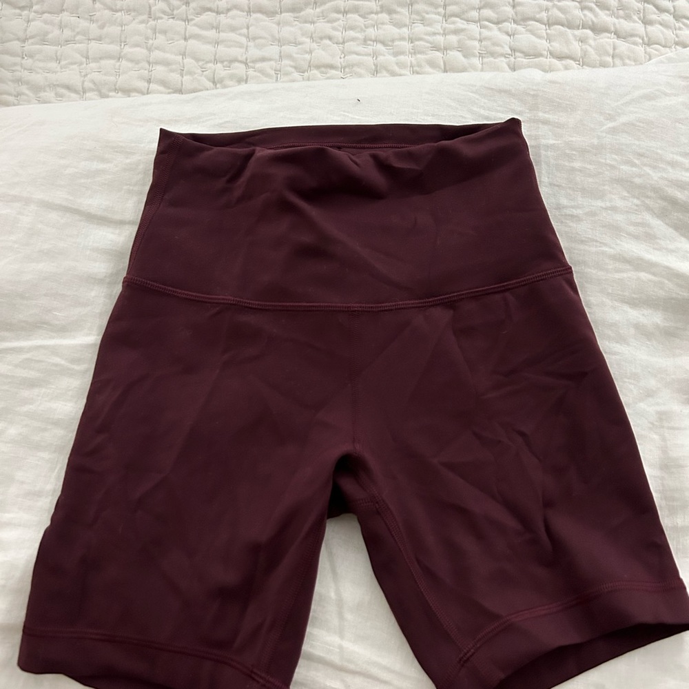 Lululemon spandex shorts size 4